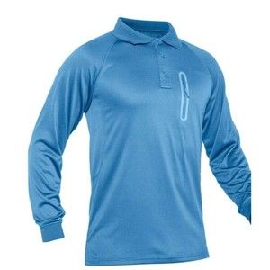 Men's Tactical Polo Shirt Long Sleeve Casual  Quick Drying Outdoor Small. NWT